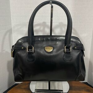 Gucci Princy Leather Boston Handbag with dustbag